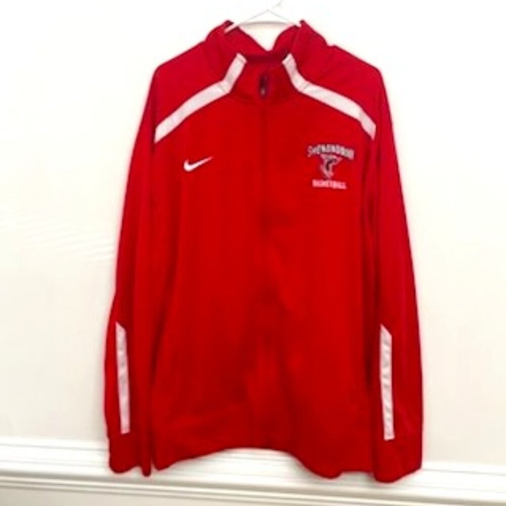 Shenandoah University Basketball X Nike Jacket Men's Sz XXL Full Zip Hornets
